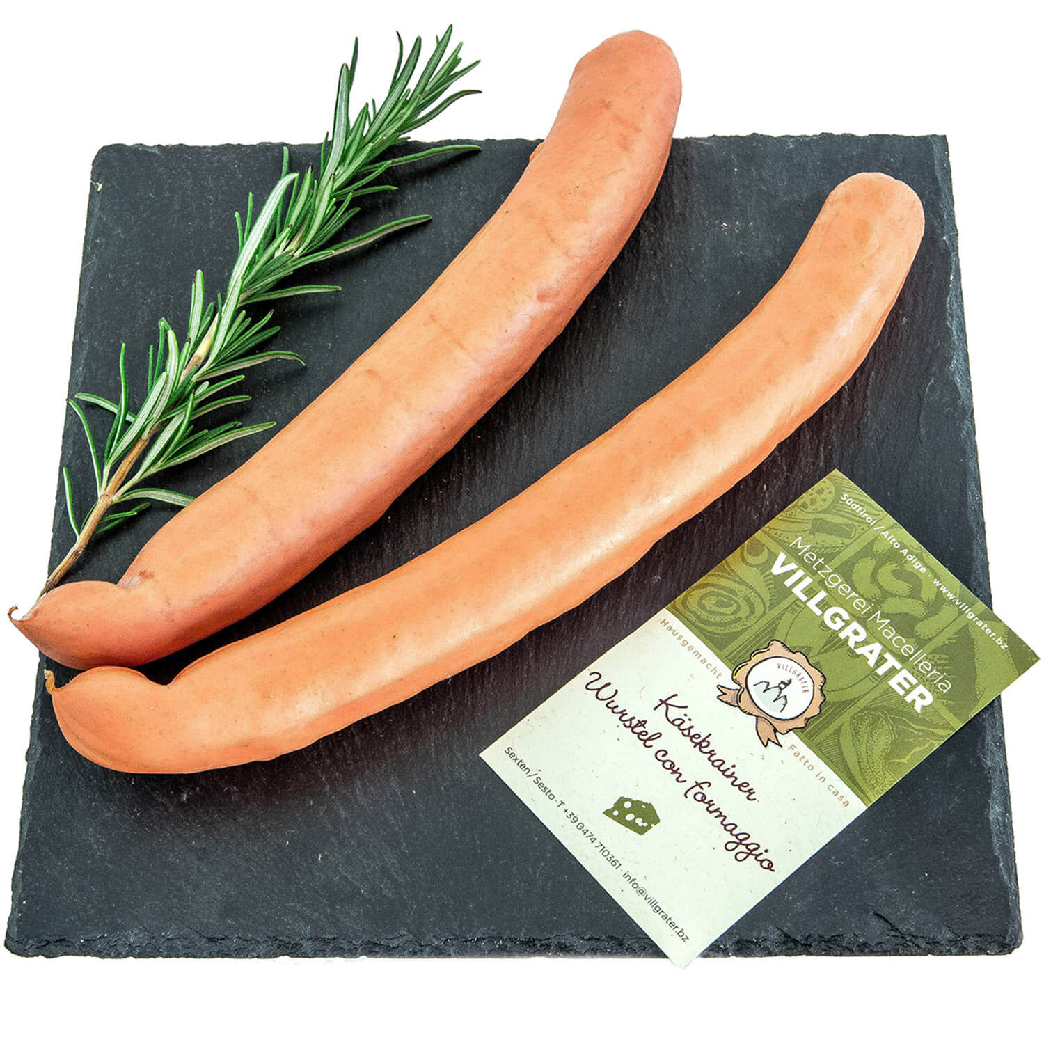 Käsekrainer - Würstel con formaggio