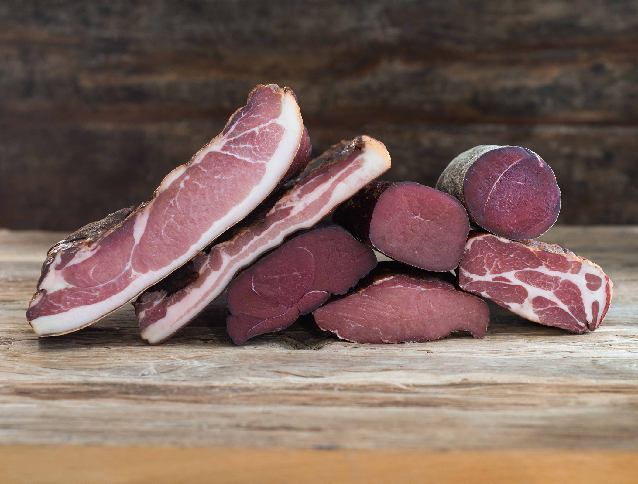 Geräucherter Schinken