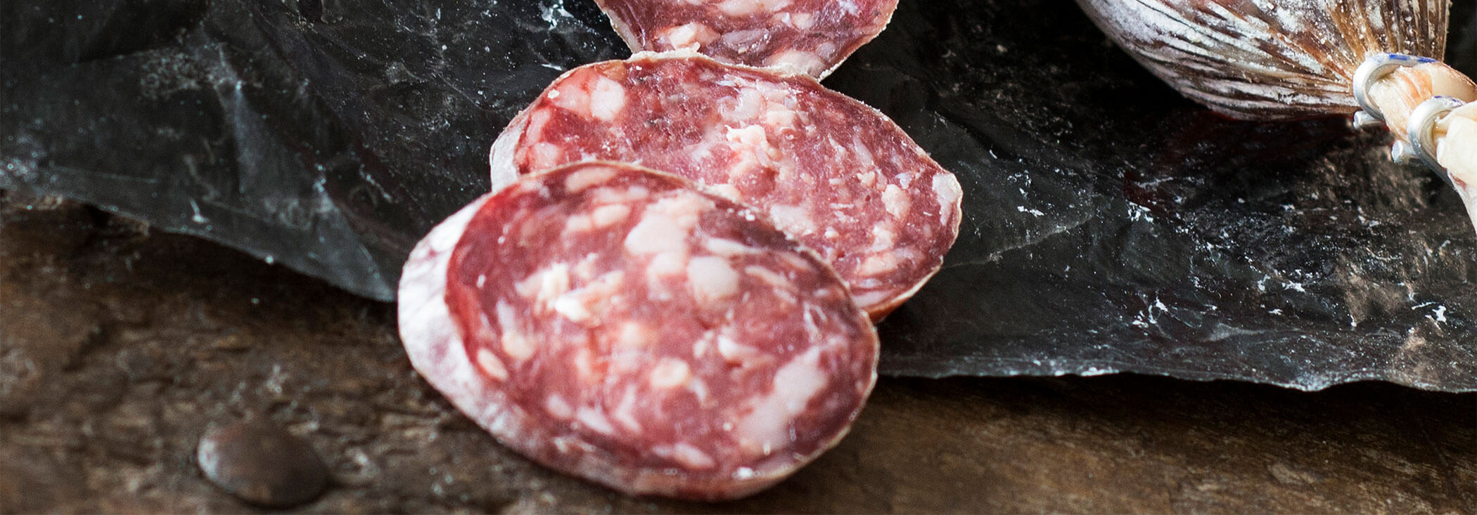 Luftgetrocknete Salami