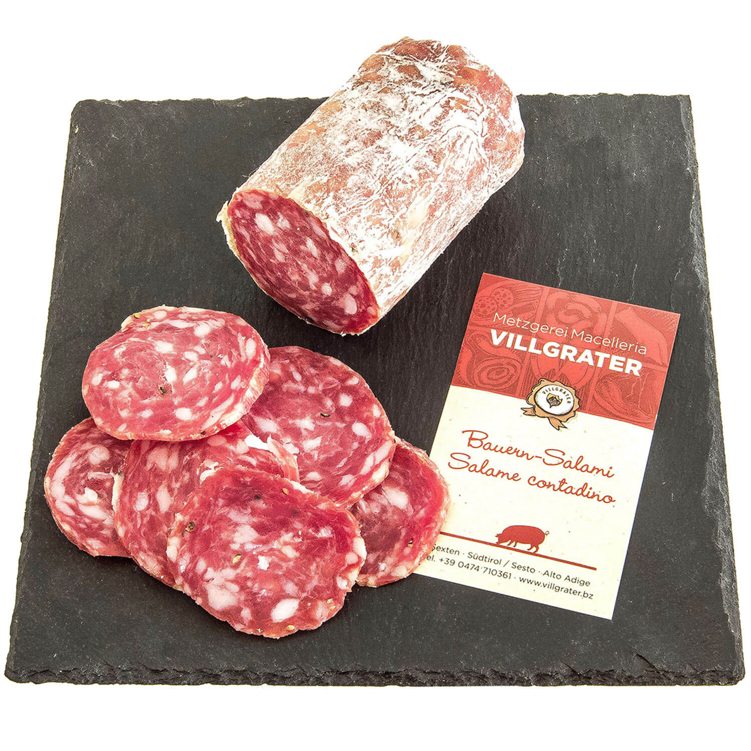 Bauern Salami aus Südtirol Metzgerei Villgrater