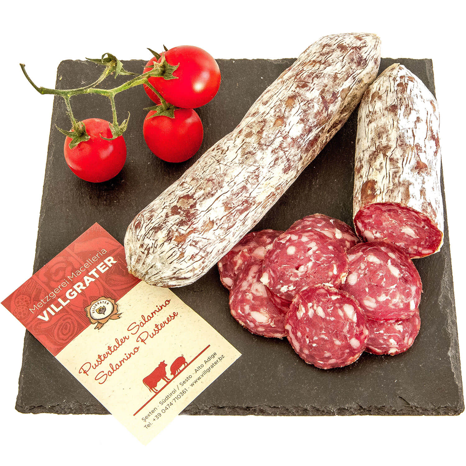 Bauern Salami aus Südtirol Metzgerei Villgrater